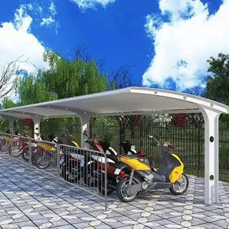 陇县膜结构电动车棚